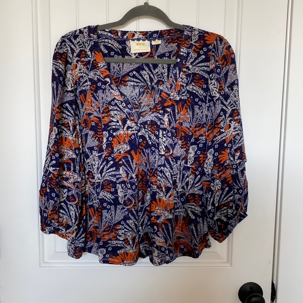 Maeve by Anthropology blouse, size small
